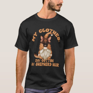 Camiseta Gnomo De Pai Único Para Mulheres Cão Qu
