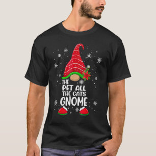 Camiseta Gnomo de Plaid de Búfalo da Família Correspondente