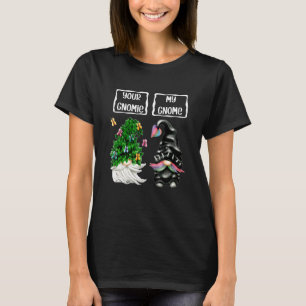 Camiseta Gnomo de Verão de Motoqueiro para Jardineira Louca