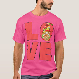 Camiseta Gnomo De Verão Italiano Bonito Para Mulheres E Hom