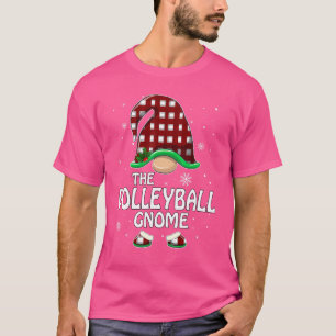 Camiseta Gnomo de Volei Buffalo Xadrez Vermelho Família Com