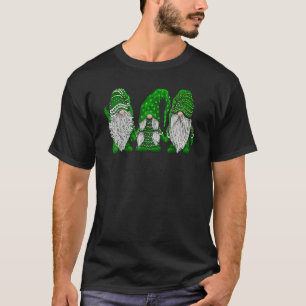 Camiseta Gnomo Dia de São Patrício Irlandês do Sweater