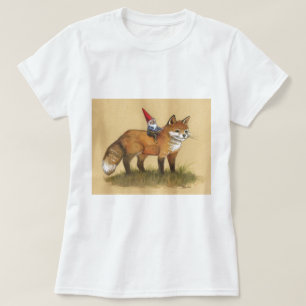 Camiseta Gnomo e Fox novos