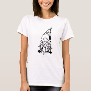 Camiseta Gnomo Escandanavo pintado