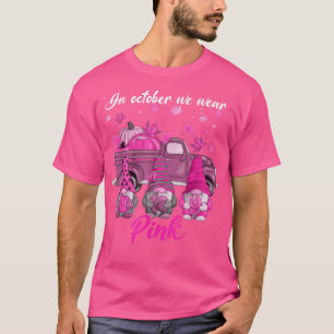 Camiseta Gnomo Fazenda Caminhão Em Outubro Vestimos Ca Rosa