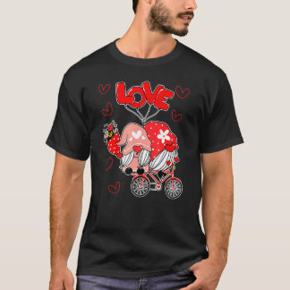 Camiseta Gnomo Feliz dia de os namorados do casal Gnomo