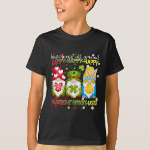 Camiseta Gnomo Feliz Dia dos Namorados São Patrício Páscoa
