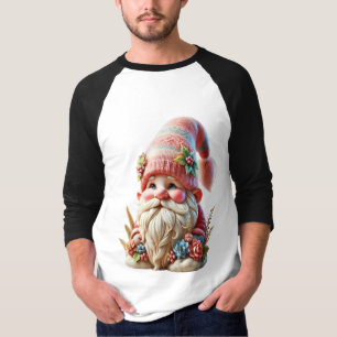 Camiseta Gnomo florido