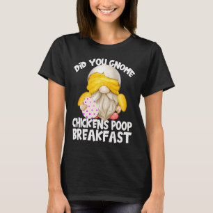 Camiseta Gnomo Fofo Com Fantasia de Galinha Amarela Galinha