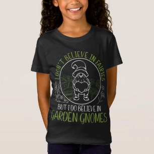 Camiseta Gnomo Gardening Acredita Em Gnomos Jardins Engraça
