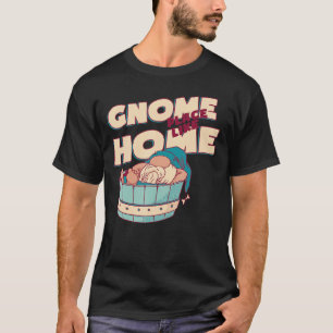 Camiseta Gnomo Home Bath Chilling Gnomo em Banheiro