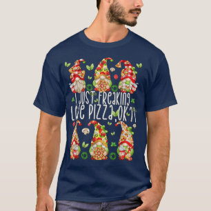 Camiseta Gnomo Motif Engraçado Para Mulheres E Homens Com G