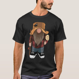 Camiseta Gnomo Pescador Feliz Dia dos Pais