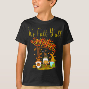 Camiseta Gnomo Pumpkin É Queda de vocês O Hallowe Engraçado