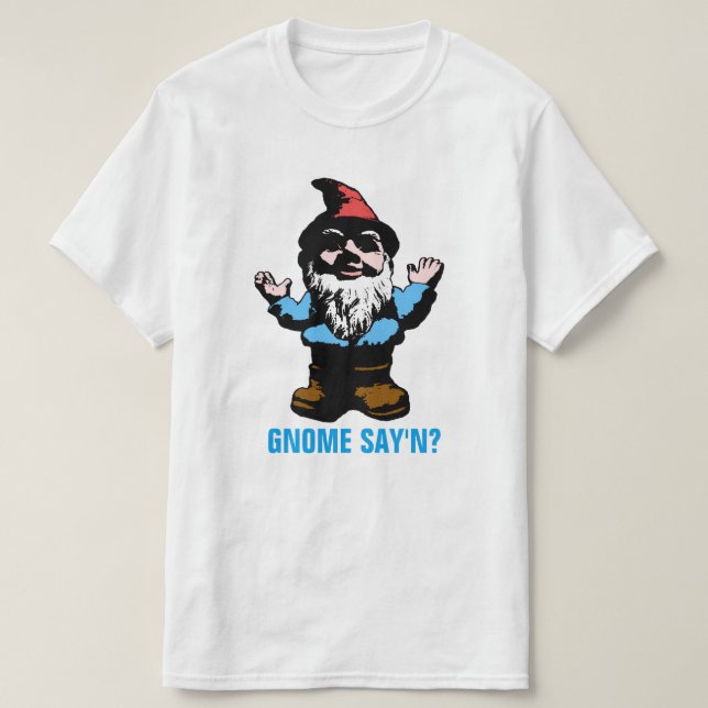 Camiseta Gnomo Say'n (Frente do Design)