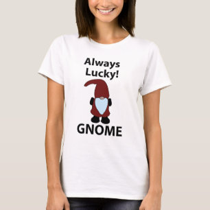 Camiseta Gnomo Sempre Sortudo