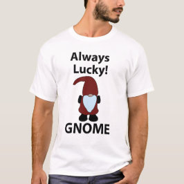Camiseta Gnomo Sempre Sortudo