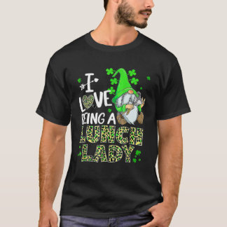 Camiseta Gnomo Shamrock Eu Adoro Ser Uma Patrica De Rua De 