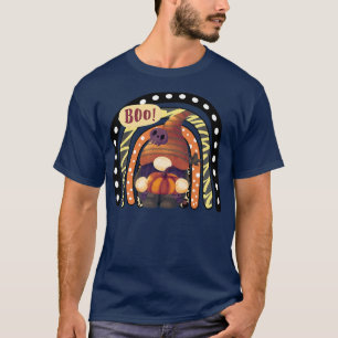 Camiseta Gnomo Witeen Fume Costume Pumpkin outono