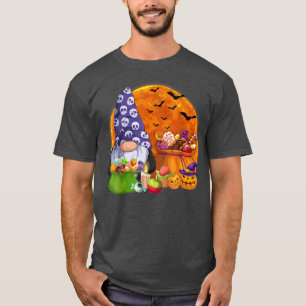 Camiseta Gnomo Witeen Fume Costume Pumpkin outono