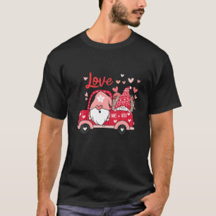 Camiseta Gnomos Adoram Cardíaco Vintage Truck Dia de os na