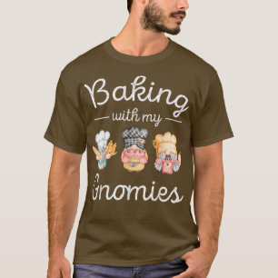 Camiseta Gnomos Baking Women Funny Gnomo Lover 1814