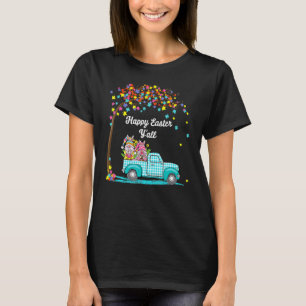 Camiseta Gnomos Bonitos Com Coelhinhos De Ovos Caminhão De