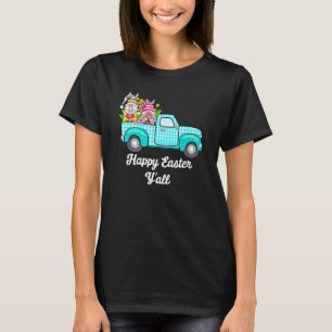 Camiseta Gnomos Bonitos Com Coelhinhos De Ovos Caminhão De