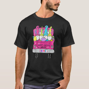 Camiseta Gnomos Bonitos Com Ervas De Coelhinho, Caminhão De