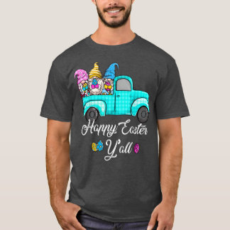 Camiseta Gnomos bonitos com ouvidos coelhos Caminhão de caç