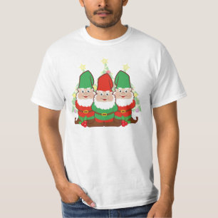 Camiseta Gnomos bonitos do Natal