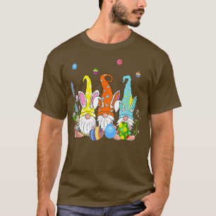 Camiseta Gnomos com Ovos de Páscoa Dia do Felz pascoa 2022 