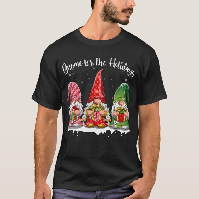 Camiseta Gnomos Cons Felizes Natal (Frente)