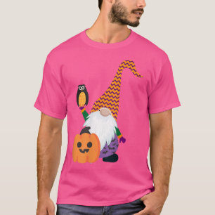 Camiseta Gnomos Cons Felizes Queda de Candy Corn Pumpki