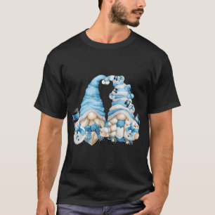 Camiseta Gnomos Cortantes De Inverno Para Mulheres Com S