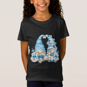 Camiseta Gnomos Cortantes De Inverno Para Mulheres Com S