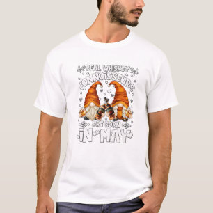 Camiseta Gnomos Curiosos Para Mulheres Nasceres Em Maio