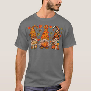 Camiseta Gnomos Cutes Com Carapaça De Pumpkins Caiu Na Colu