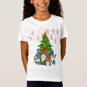 Camiseta Gnomos da Árvore de Natal