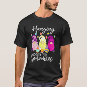 Camiseta Gnomos da Páscoa do Dia de Páscoa Han Ging Com Meu
