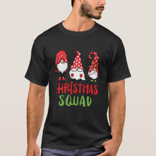 Camiseta Gnomos da Praça de Natal Mostram Uma Noite De Nata