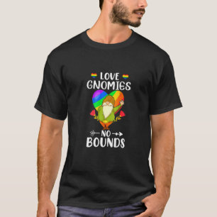Camiseta Gnomos de Amor Sem Limites Lgbbd Hum de Consciênci