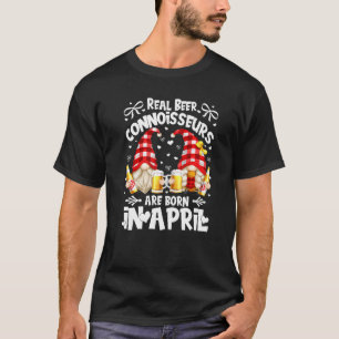 Camiseta Gnomos De Aniversário E Cerveja Real Connoisseurs 