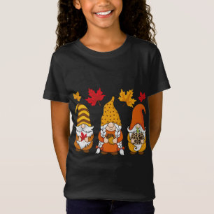 Camiseta Gnomos de Impressão do Leopardo Xmas Engraçado Gno