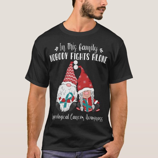 Camiseta Gnomos de Natal Progressivos Palsy Supranuclear (Frente)