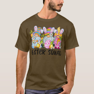 Camiseta Gnomos De páscoa Com Ovos Coloridos De Olhos Coelh