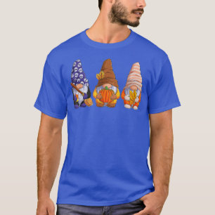 Camiseta Gnomos do Dia das Bruxas Autumn Pumpkins Fall Holi