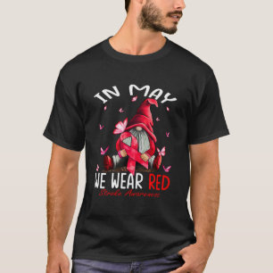 Camiseta Gnomos Em Maio Vestimos A Consciência Do Traço V