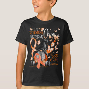 Camiseta Gnomos Em Novembro Vestimos A Sensibilização Do La