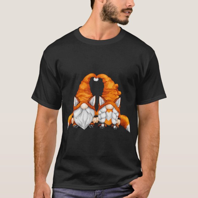 Camiseta Gnomos Engraçados Da Fox Para Forester E Amante de (Frente)